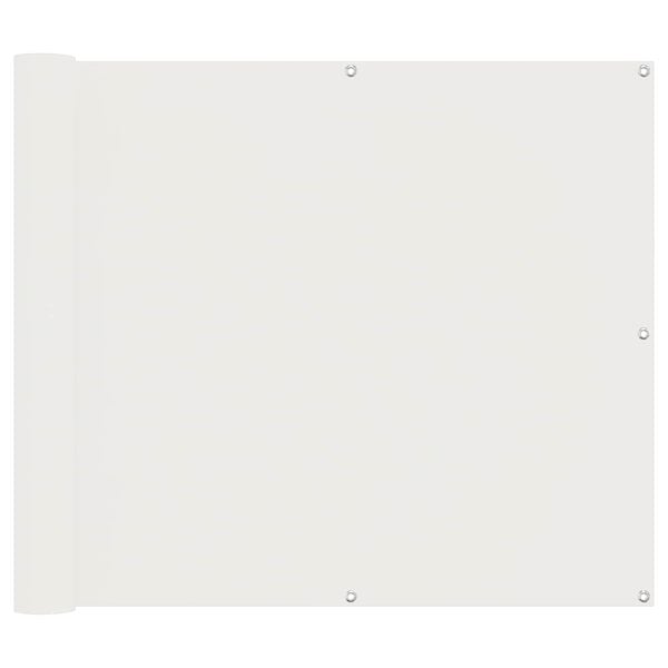 vidaXL R&otilde;du Eesriie Valge 100 x 300 cm Oxfordi kangas