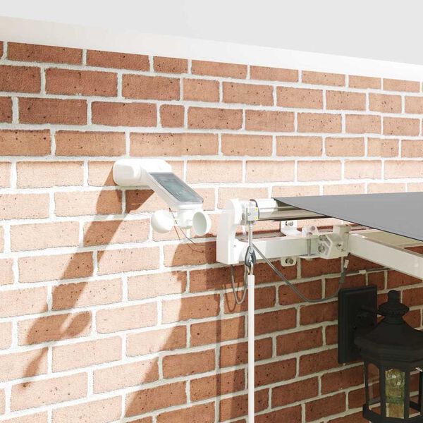 vidaXL Kailastud raam LED -ribatuledega Valge 400 &times; 300 cm Alumiinium