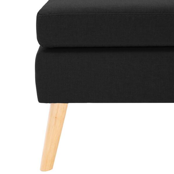 vidaXL jalapink, must, kangas