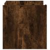 vidaXL kohvilaud, suitsutatud tamm, 80x50x50 cm, tehispuit
