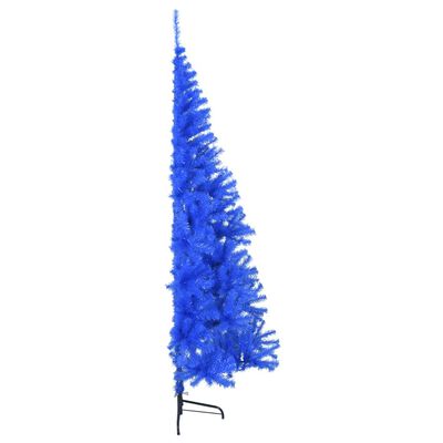 vidaXL poolik kunstkuusk alusega, sinine, 180 cm, PVC
