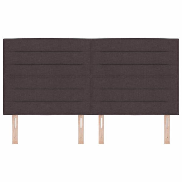 vidaXL Peats peaga Tume pruun 180 cm Kunstnahk