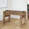 vidaXL Foosball laud K&auml;sit&ouml;&ouml; Tamm 125 x 60,5 x 80 cm Tehispuit