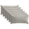 vidaXL Diivanipadi 6 pcs HOUTEN Helehall 40 x 70 cm &Scaron;en&uuml;&uuml;lfabric