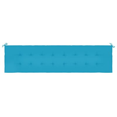 vidaXL aiapingi istmepadi, sinine, 200x50x3 cm, oxford-kangas