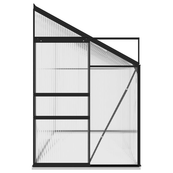 vidaXL kasvuhoone, antratsiithall, alumiiniumist 7,77 m&sup3;