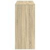 vidaXL baarilaud riiuliga, Sonoma tamm, 124x46x103,5 cm tehispuit