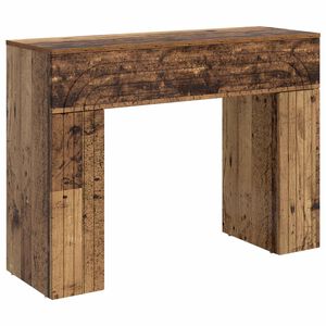 vidaXL Kohvilaud Vana puit 102 x 35 x 75 cm Tehispuit