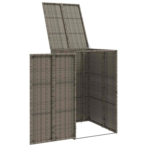 vidaXL Prügikast Hall 65 x 80 x 115 cm Polyethylene