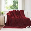 vidaXL Pleedi pleed Bordeaux punane 240 x 270 cm Fliis