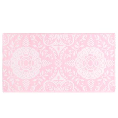 vidaXL õuevaip, roosa, 80 x 150 cm, PP