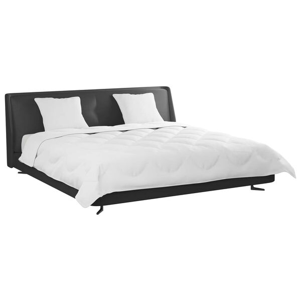 vidaXL Suletekk padjaga 3 pcs Valge Mikrofiiber