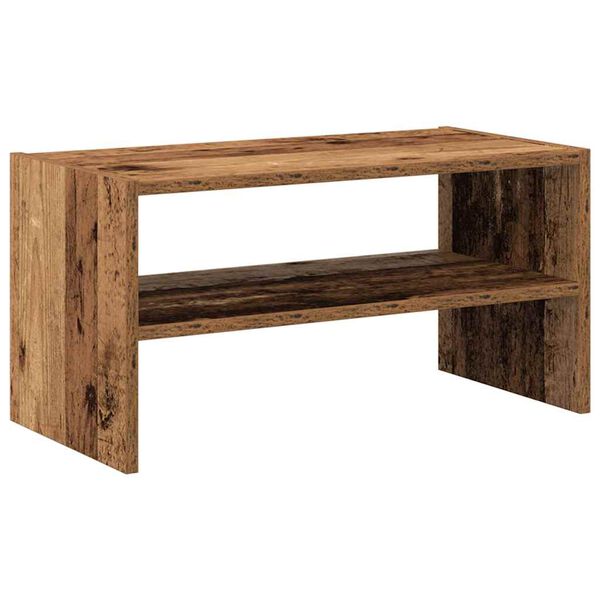 vidaXL kingariiul virnastatav, vana puit, 60 x 30 x 30,5 cm