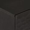 vidaXL külgkapid 2 tk, must, 60 x 33 x 75 cm, mangopuit