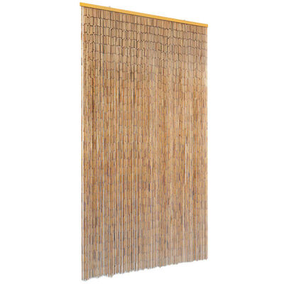 vidaXL uksekardin, bambus 100 x 200 cm