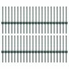 vidaXL Aiapostid 44 pcs Roheline 80 cm Teras