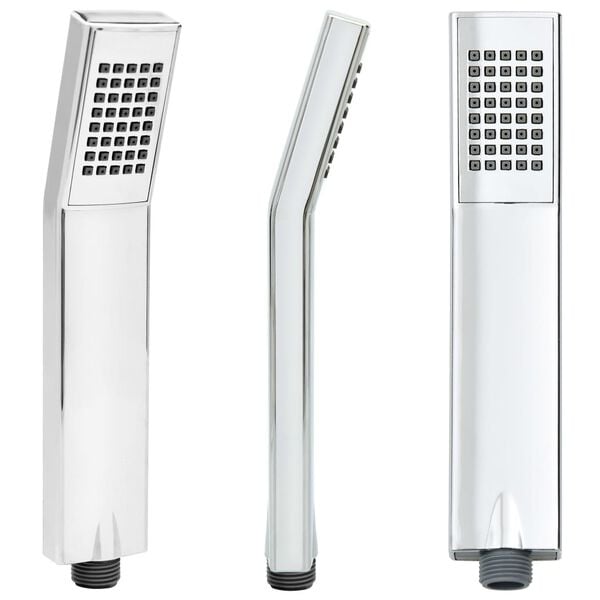 vidaXL käeshoitav dušiotsak, kroom