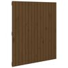 vidaXL seinale kinnitatav voodipeats, meepruun,95,5x3x110cm, m&auml;nnipuit
