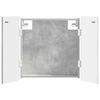 vidaXL Dartboardi kapp ZWOLLE Betoonhall 52,5 x 10,5 x 57,5 cm