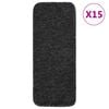 vidaXL trepimatid 15 tk 60x25 cm antratsiit ristk&uuml;lik