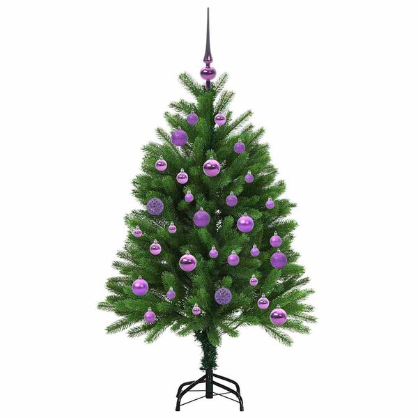 vidaXL Jõulupuu koos 150 LED-iga koos alusega Roheline 120 cm PE