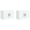 vidaXL Seinekapp PORTO 2 pcs Valge 60 x 31 x 40 cm Tehispuit