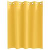 vidaXL Kardinad rõngastega 2 pcs Kollane sinep 140 x 140 cm Polüester