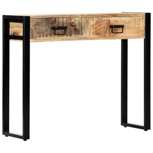 vidaXL konsoollaud, 90 x 30 x 75 cm, mangopuit