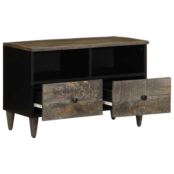 vidaXL telerikapp helehall 70x33,5x46 cm t&auml;ispuidust mango