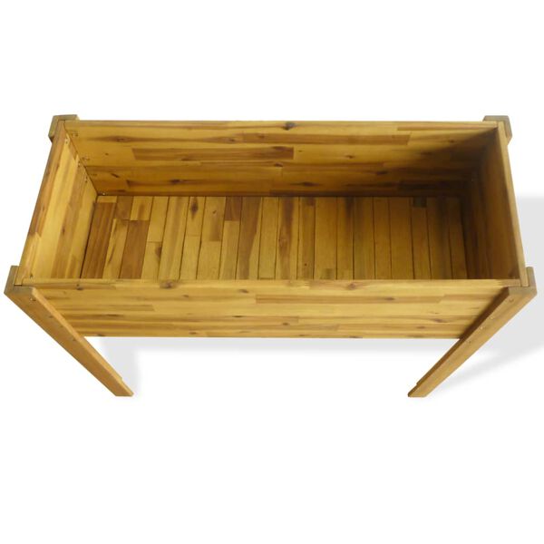 vidaXL tõstetud taimelava, toekast akaatsiapuidust