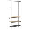 vidaXL Riidepuu Sonoma tamm 77 x 30 x 171 cm Tehispuit