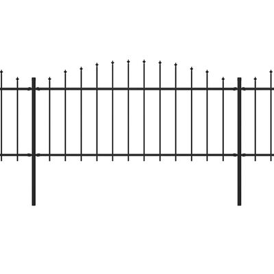 vidaXL aed teravatipuline, teras, (0,5–0,75) x 10,2 m, must