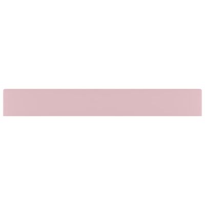 vidaXL luksuslik valamu kraaniavaga, matt roosa, 60x46 cm, keraamiline