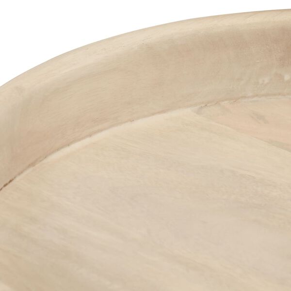 vidaXL ümmargused kohvilauad 3 tk, mangopuit