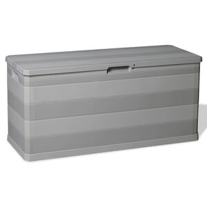 vidaXL aia hoiukast, hall, 117 x 45 x 56 cm