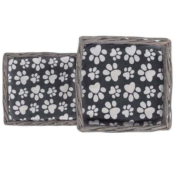 vidaXL pajuvitstest kassi kraapimispuu/maja/voodi padjaga