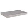 vidaXL seinariiulid, 4 tk, betoonhall, 50 x 23 x 3,8 cm MDF