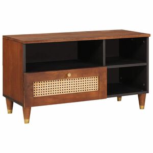 vidaXL Telerikapp sahtliga Pruun 80 x 33,5 x 46 cm Tugev mango puu