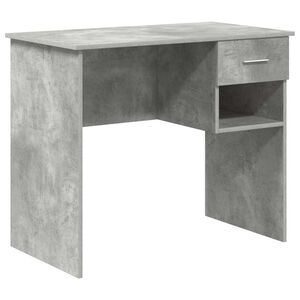 vidaXL Laud Betoonhall 90 x 49 x 75 cm Tehispuit