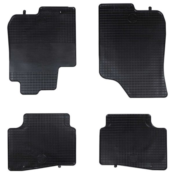 vidaXL Auto matt 4 pcs Must sobib i30 LIMOUSINE 2007-2011 Kumm