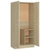 vidaXL garderoob Sonoma tamm 82,5x51,5x180 cm tehispuit