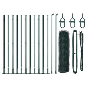 vidaXL Aiapost Roheline 25 x 0,5 m (13 mm v&otilde;rk) Teras