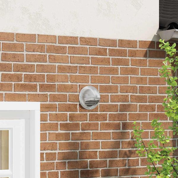 vidaXL &Otilde;hu ventilatsioonikatted 8 pcs H&otilde;bedane 150 mm Roostevaba teras