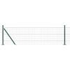vidaXL Euro Aiandus Betoon Alusel 50 x 0,6 m PVC-kaetud teras Roheline