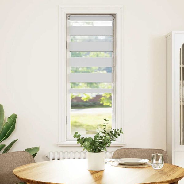 vidaXL Triibuline ruloo 50x100 cm kanga laius 45,9 cm pol&uuml;ester