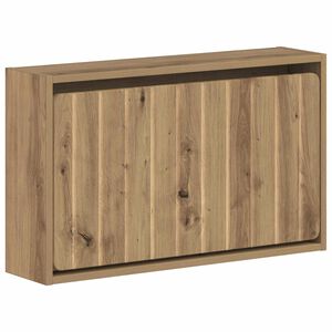 vidaXL Seinale kinnitatav jalan&otilde;ude kapp ZWOLLE 71 x 17 x 43 cm