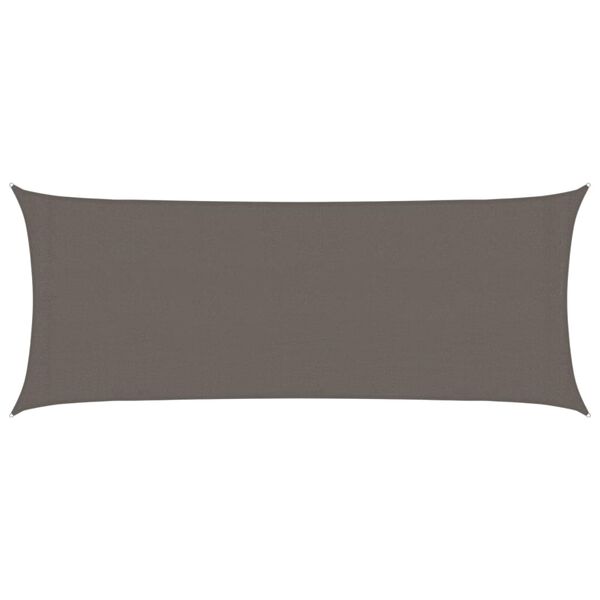 vidaXL p&auml;ikesepuri 160 g/m&sup2; antratsiithall 2 x 5 m HDPE