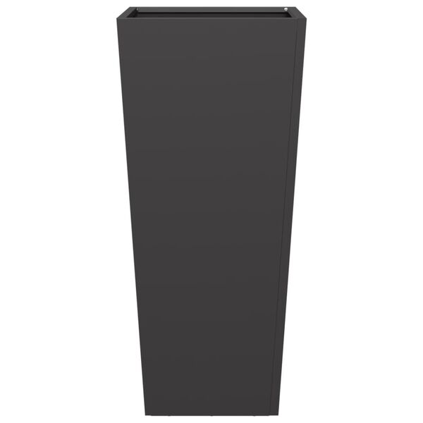 vidaXL aia taimekast, must, 35x35x75 cm, teras