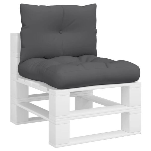 vidaXL euroaluse istmepadjad 2 tk, antratsiithall, kangas