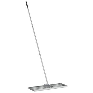 vidaXL Aia tasanduse rehade H&otilde;bedane 75 x 25 x 200 cm Roostevaba teras
